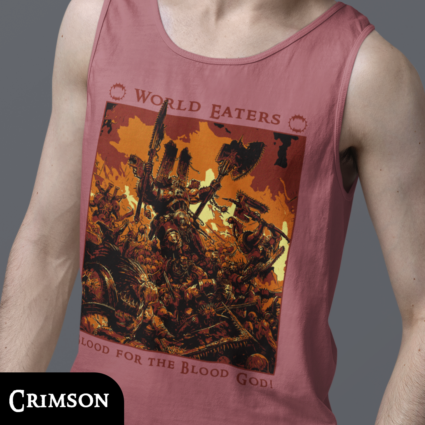 "Blood For The Blood God" Tank Top