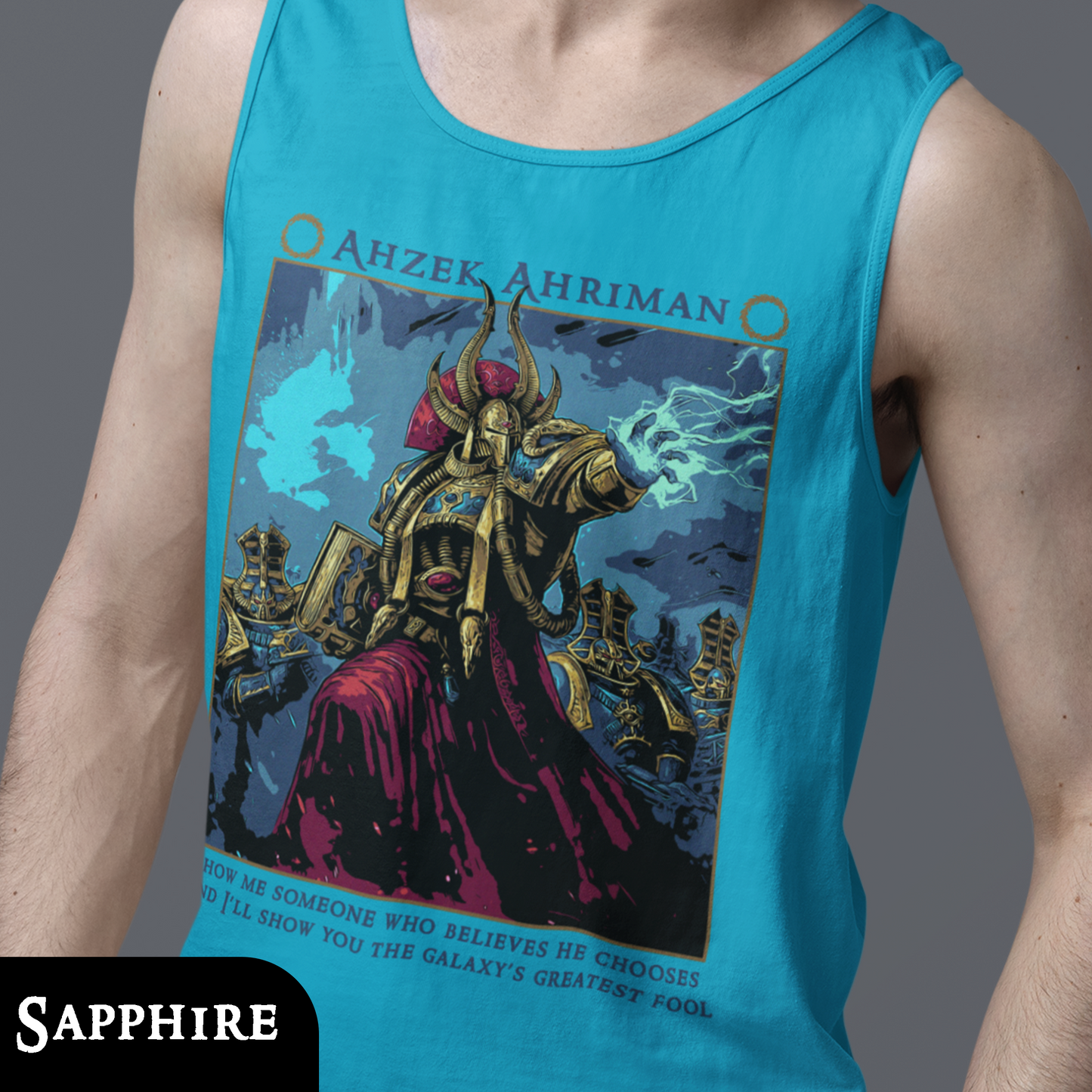 "Chaos Sorcerer Ahriman" Tank Top