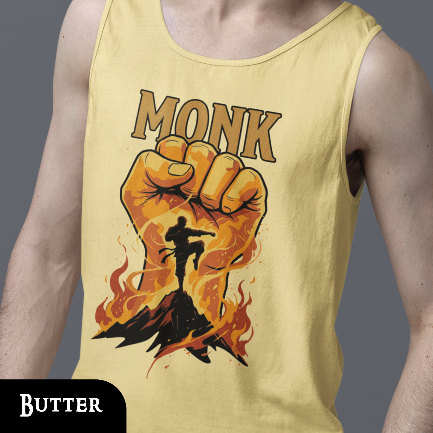 "Monk" D&D Tank Top
