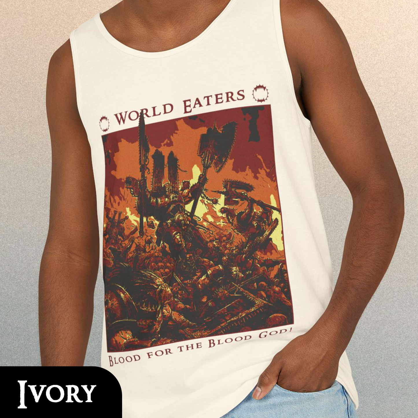 "Blood For The Blood God" Tank Top