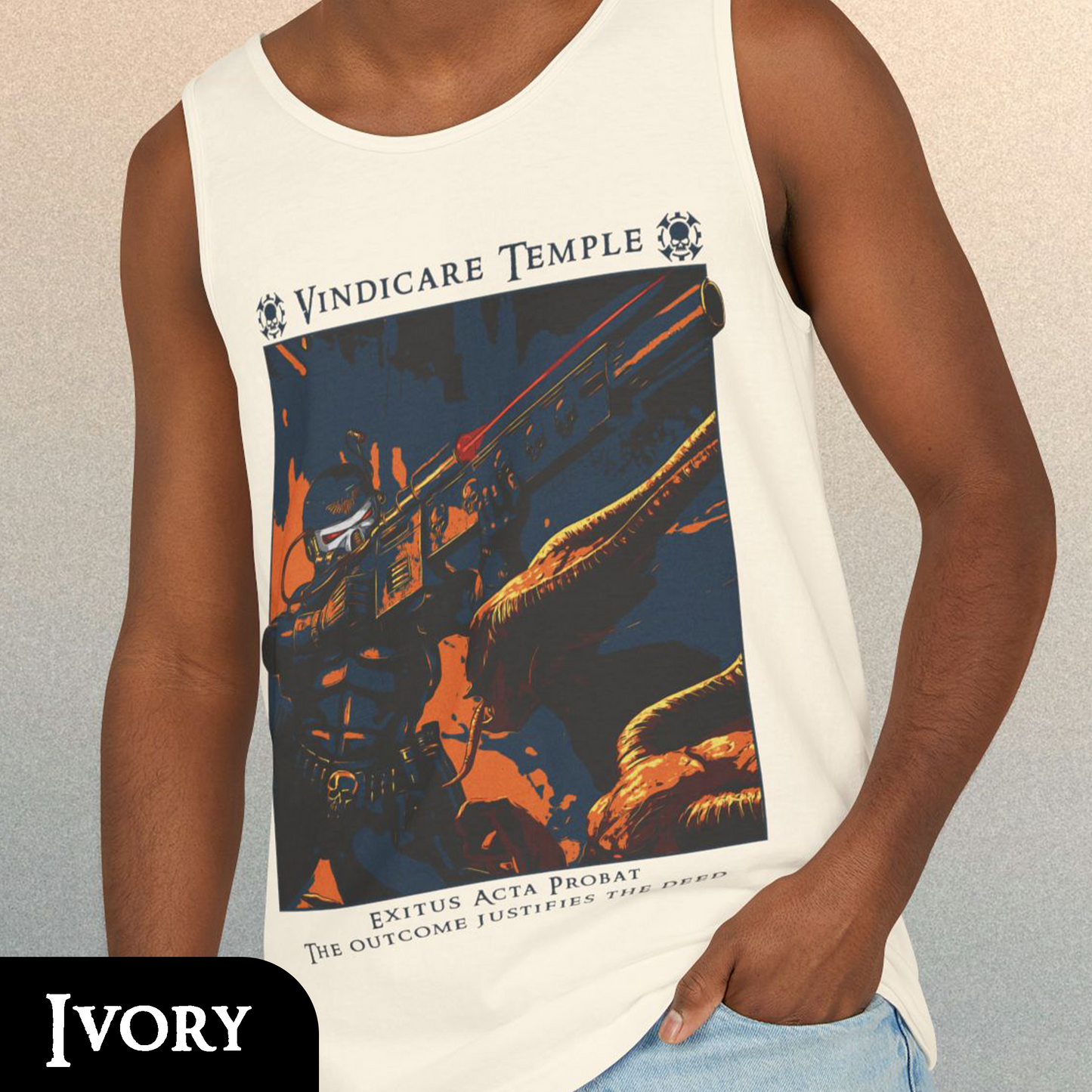 "Exitus Acta Probat" Tank Top