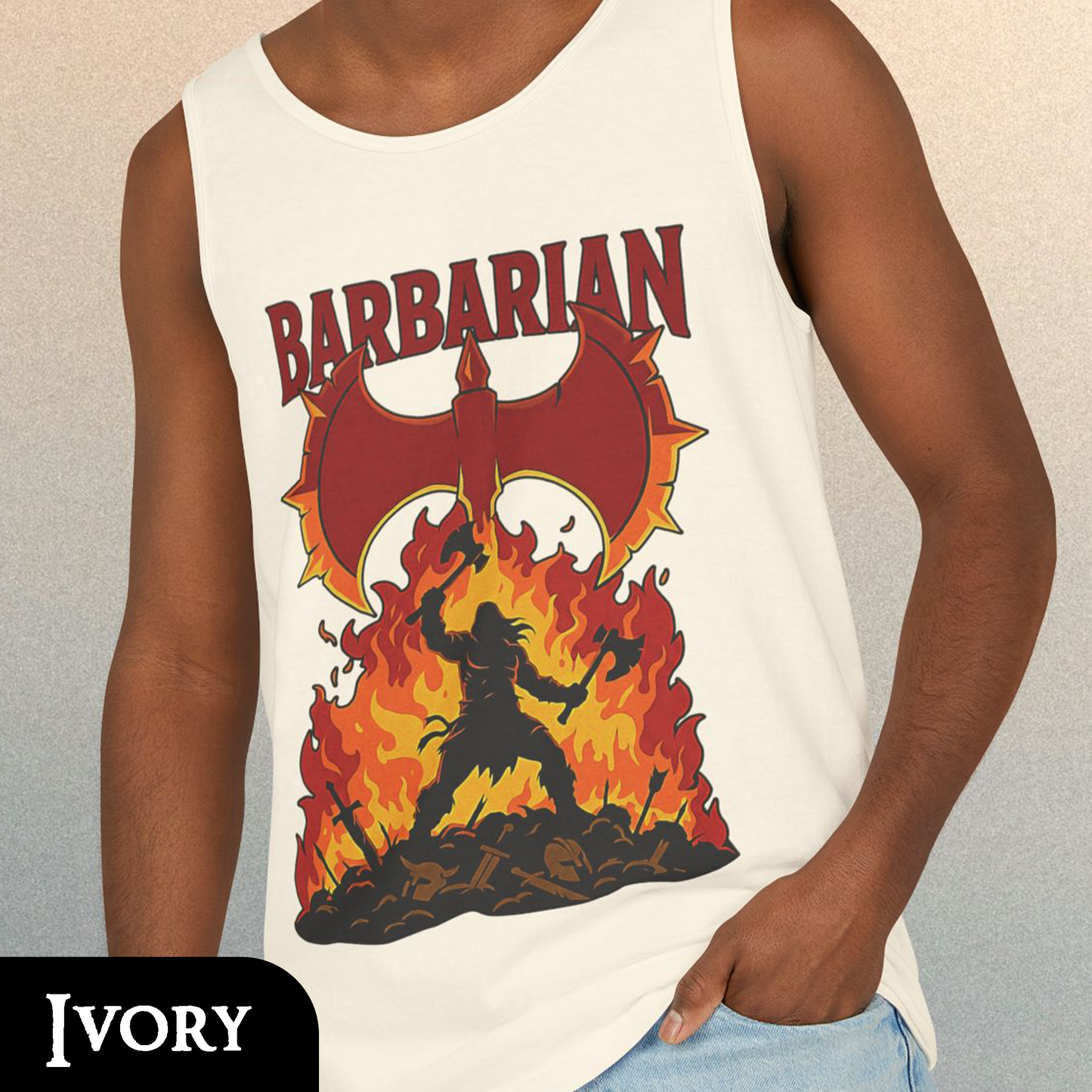 "Barbarian" D&D Tank Top