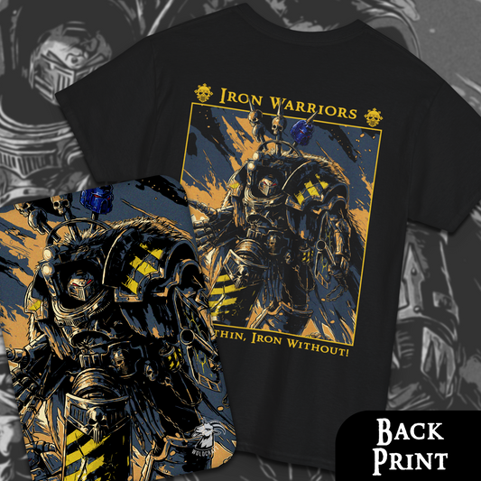 Iron Within, Iron Without | Back Print T-Shirt