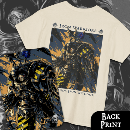 Iron Within, Iron Without | Back Print T-Shirt