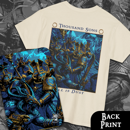 Thousand Sons - All is Dust | Back Print T-Shirt