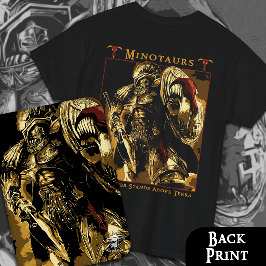 Minotaurs Warhammer 40k | Back Print T-Shirt