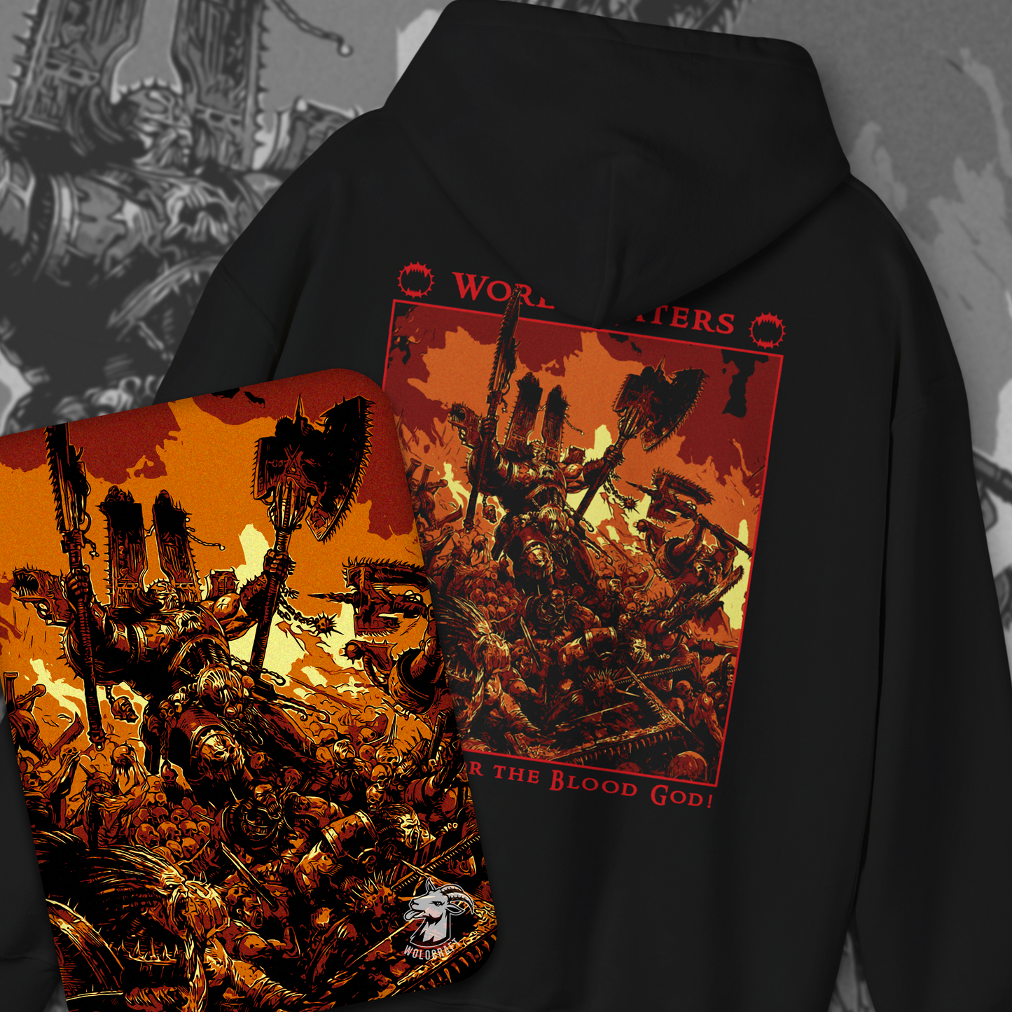 Blood For The Blood God | Hoodie
