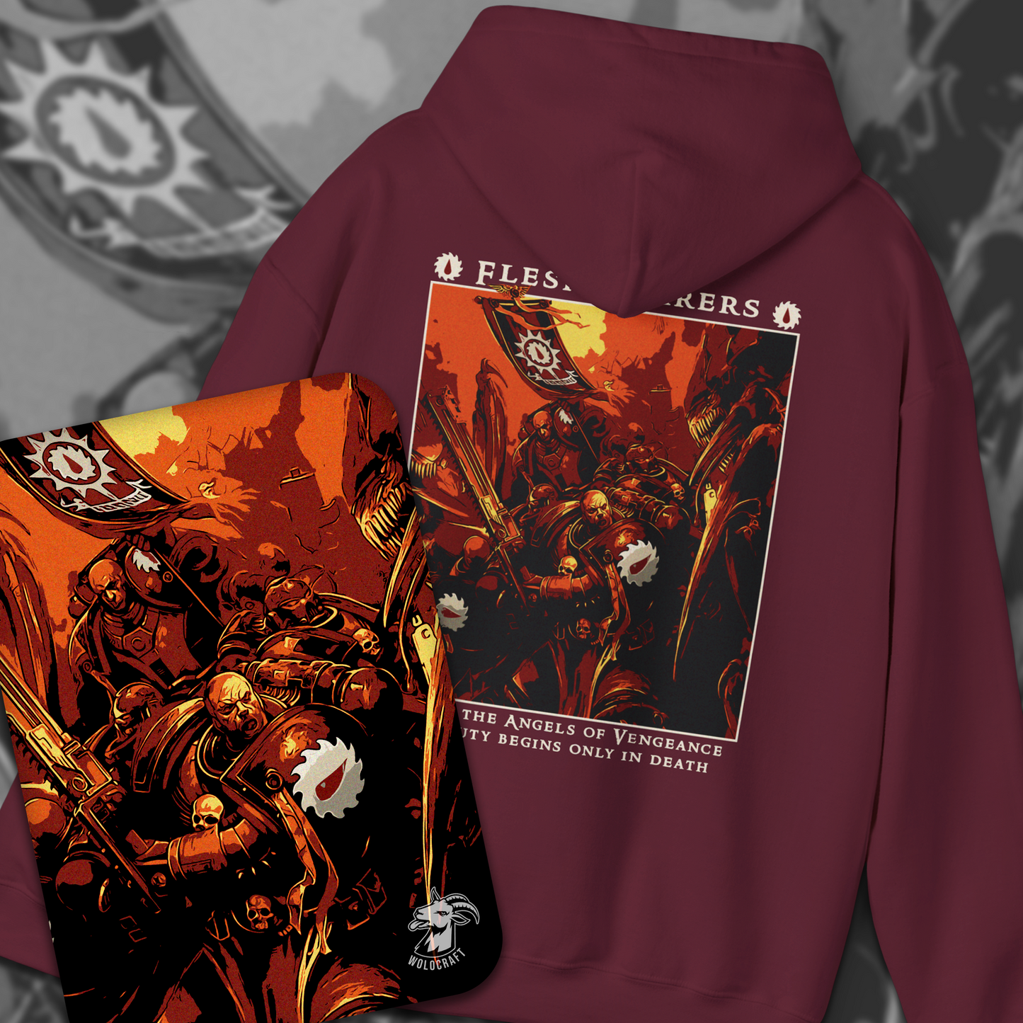 "Our Duty Begins Only In Death" Hoodie