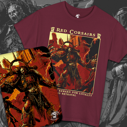 Red Corsairs Warhammer 40k | T-Shirt