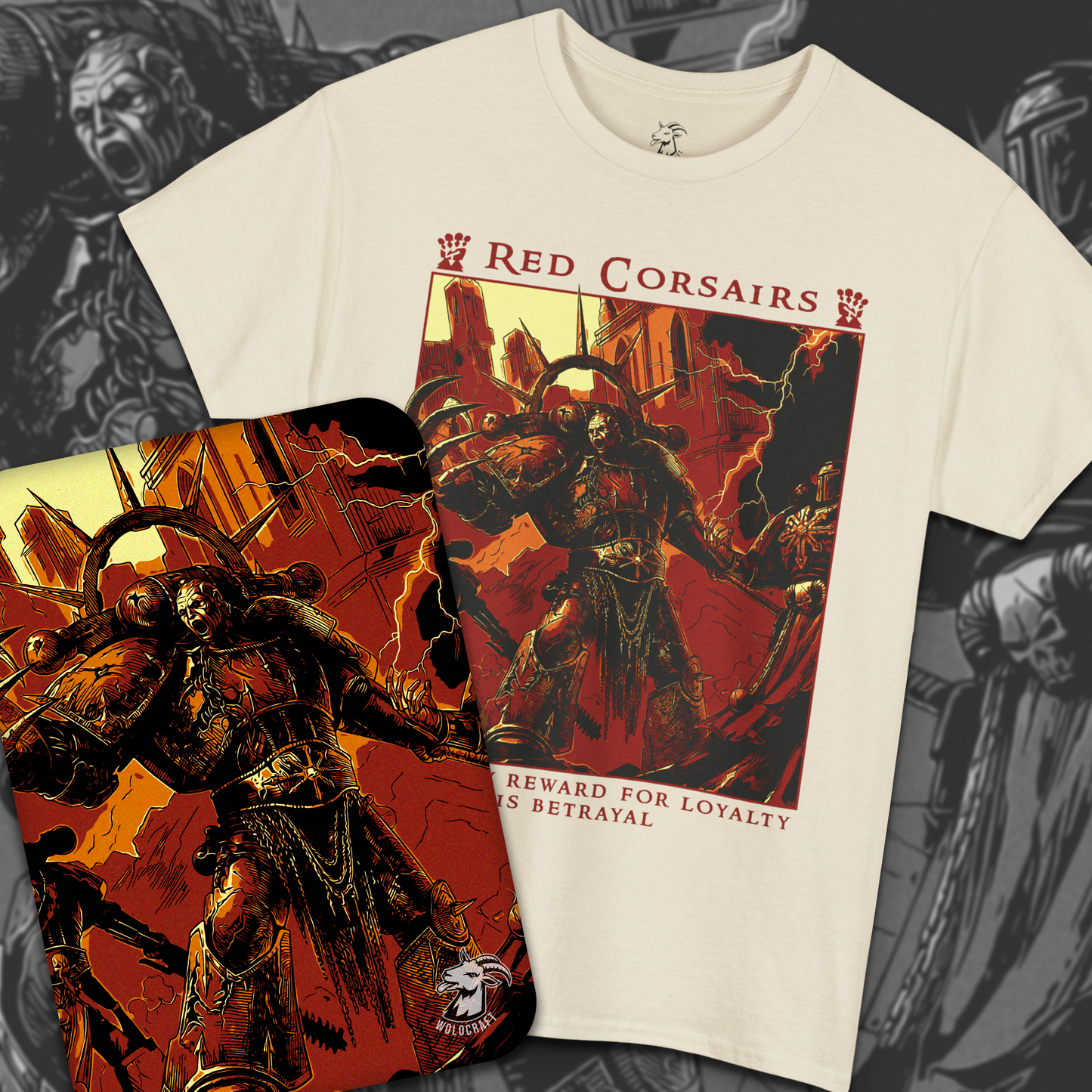 Red Corsairs Warhammer 40k | T-Shirt