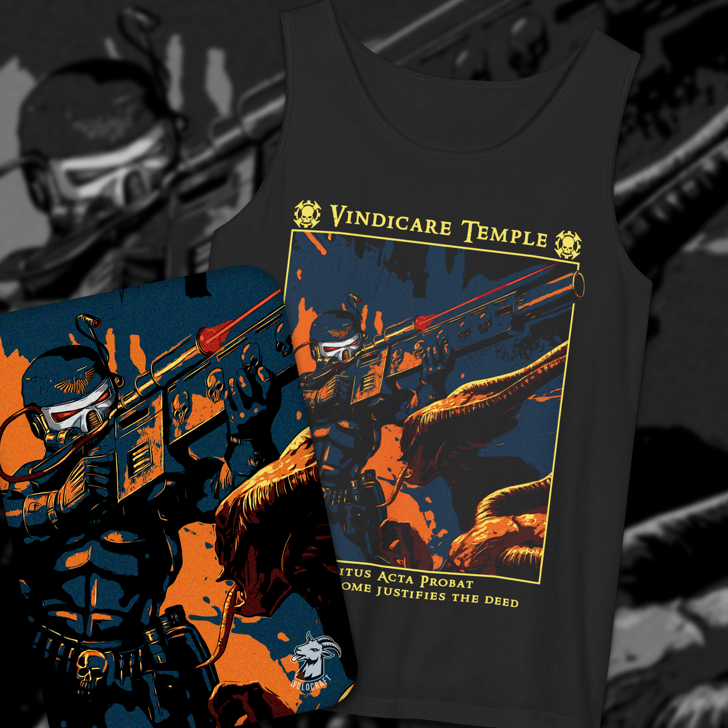 "Exitus Acta Probat" Tank Top