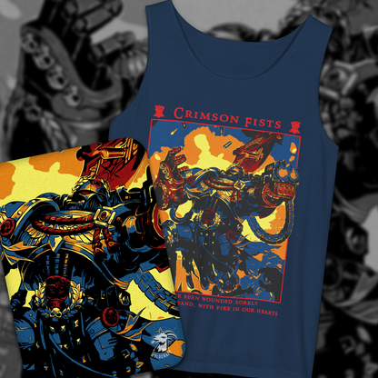 "We Have Been Wounded Sorely" Tank Top