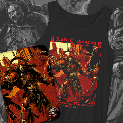 Red Corsairs Warhammer 40k | Tank Top