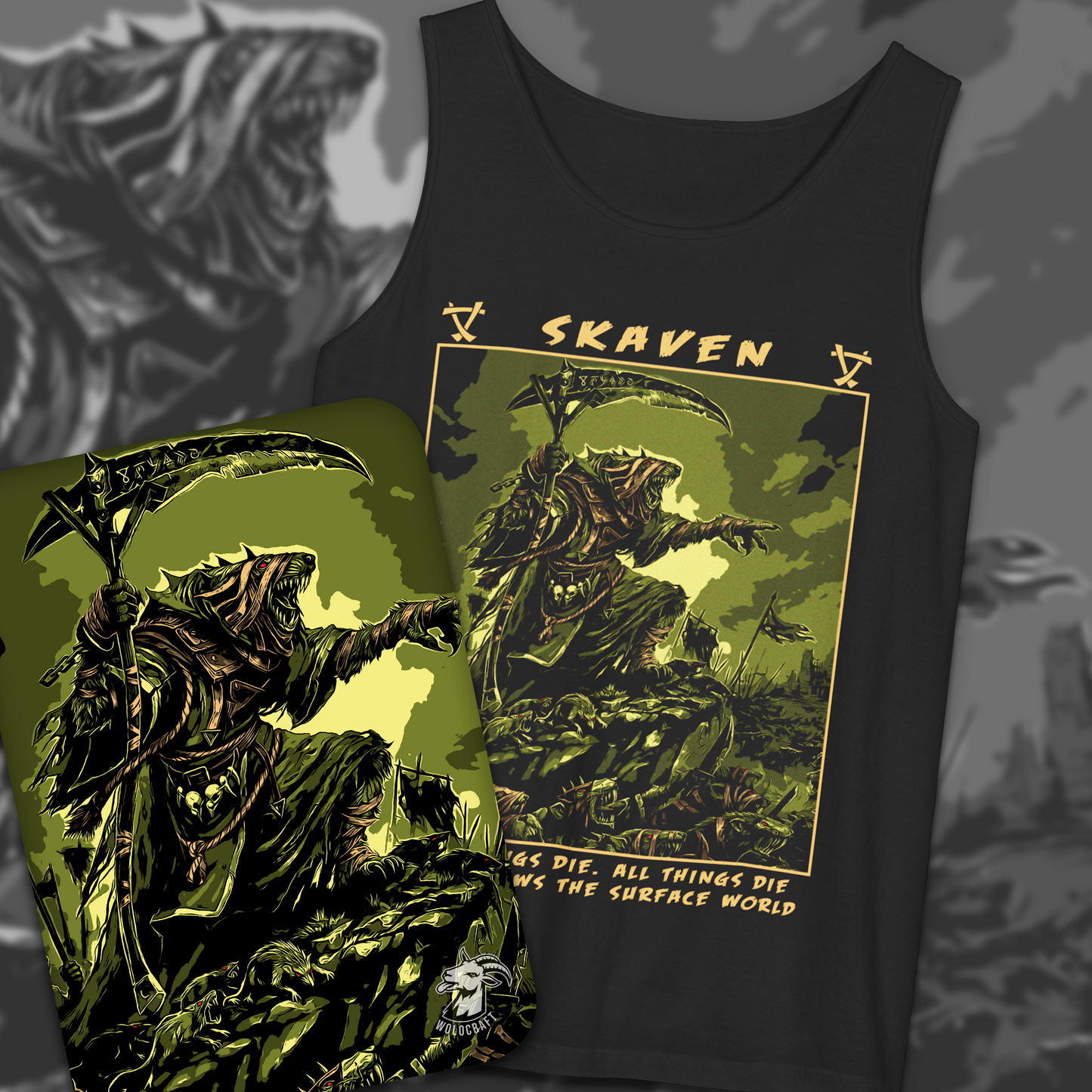 "Doom Gnaws The Surface World" Tank Top