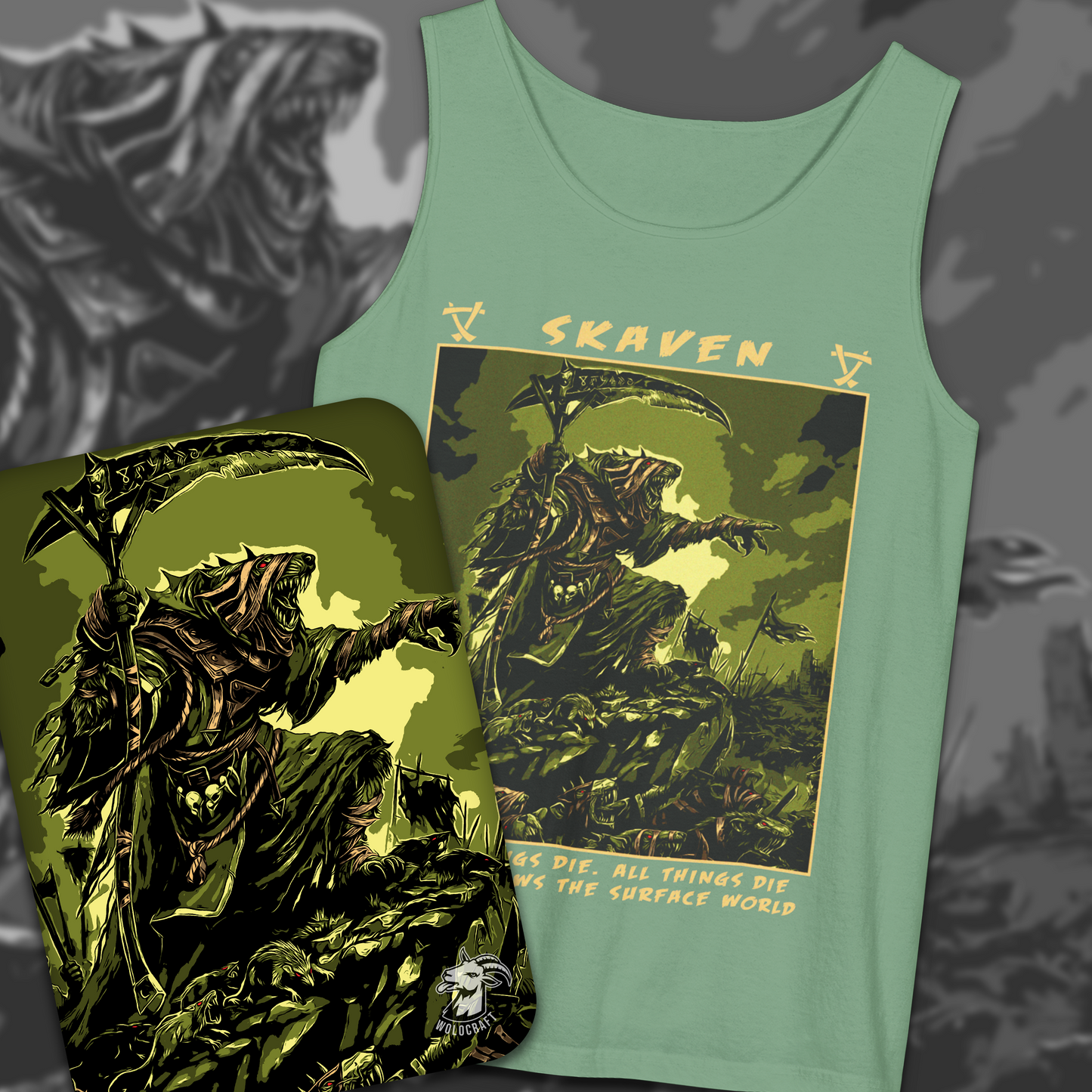 "Doom Gnaws The Surface World" Tank Top