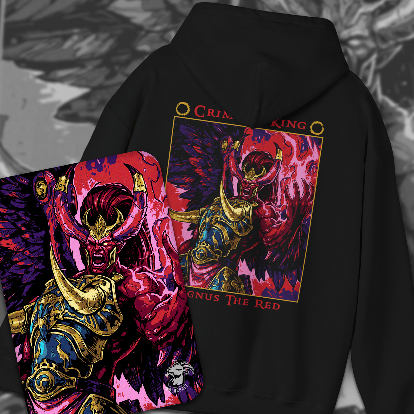 "Crimson King" Hoodie