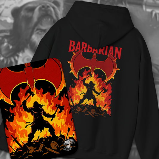 "Barbarian" D&D Hoodie