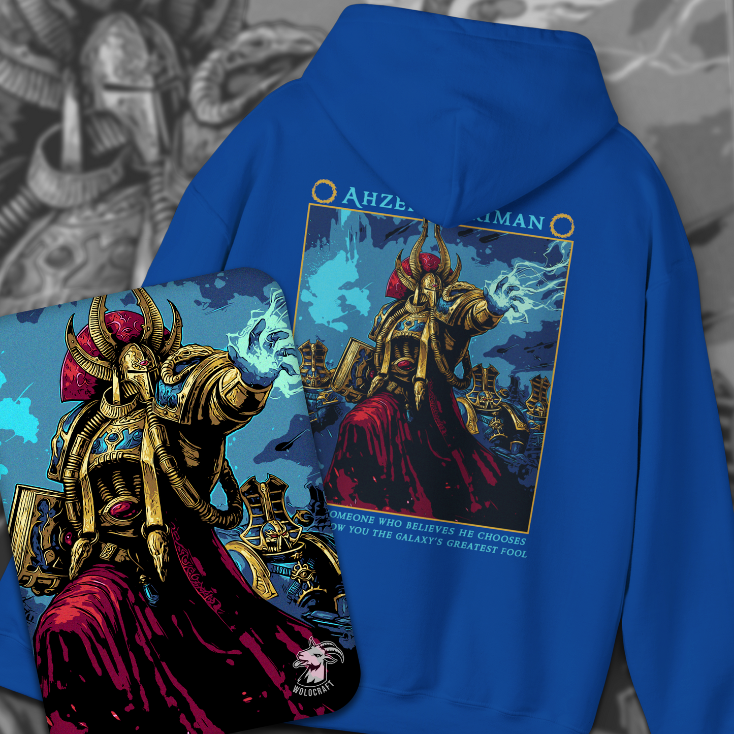 "Chaos Sorcerer Ahriman" Hoodie