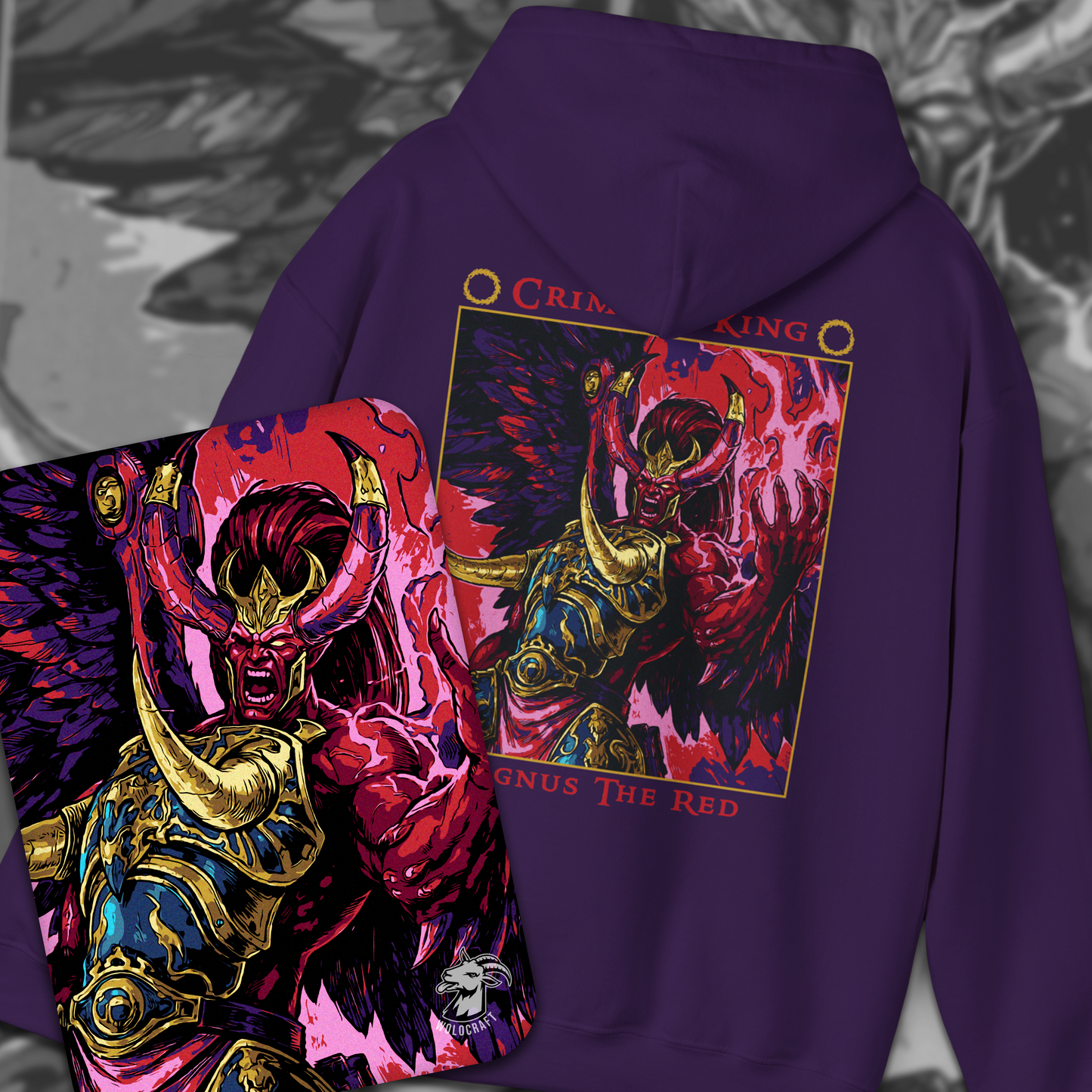 "Crimson King" Hoodie