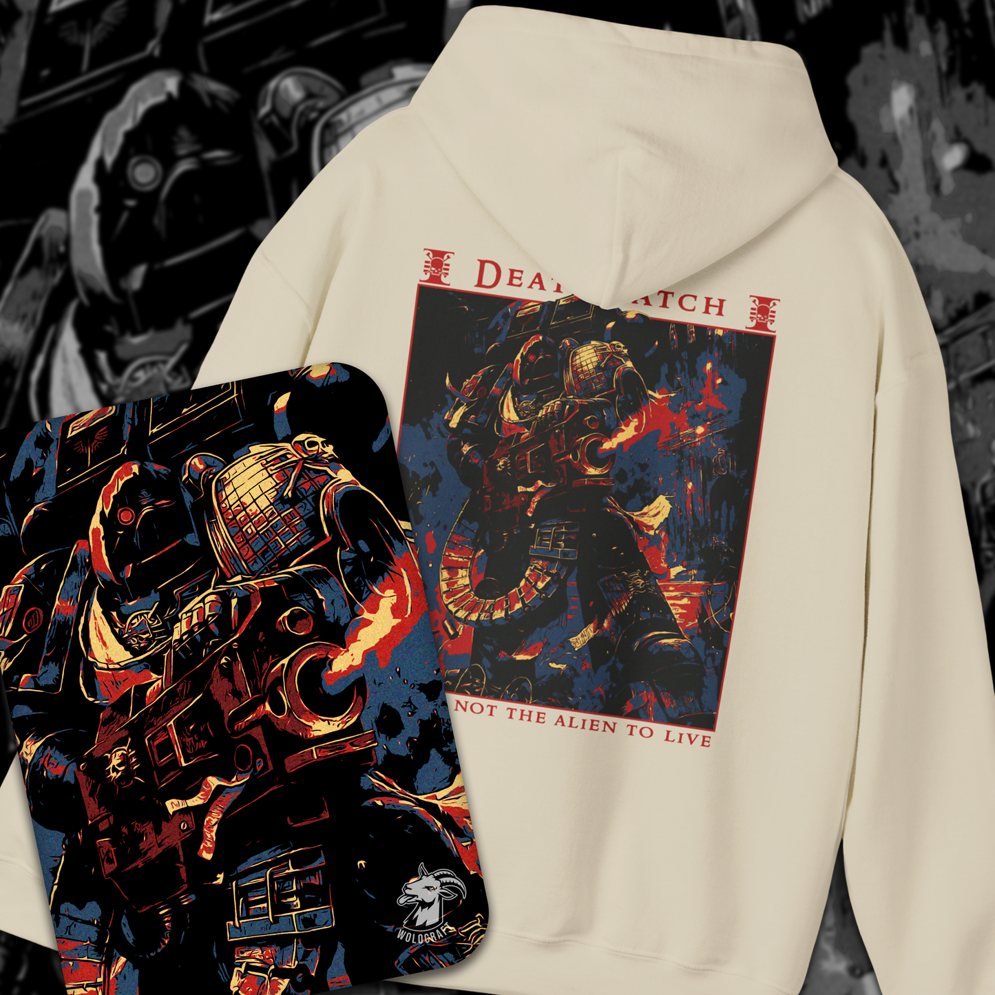 "Suffer not the alien to live" Hoodie