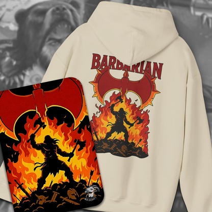"Barbarian" D&D Hoodie