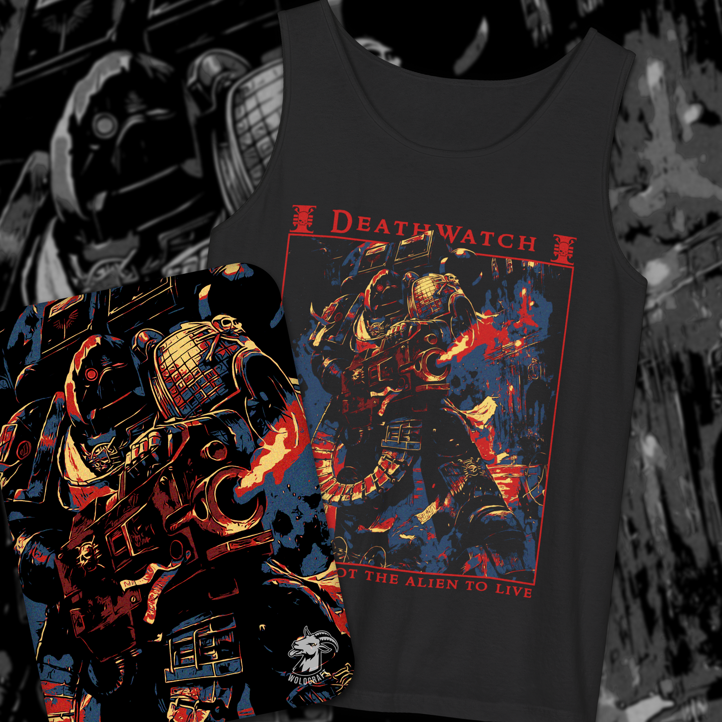 "Suffer not the alien to live" TankTop