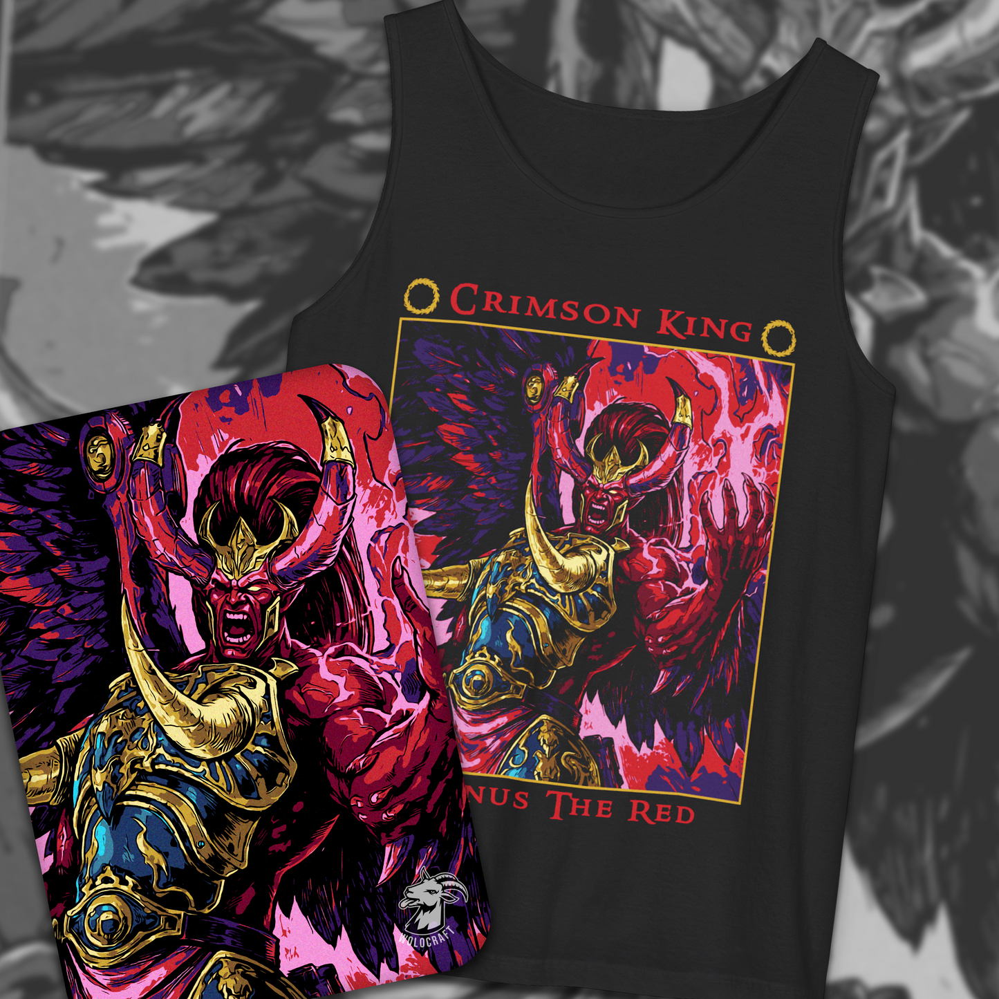 "Crimson King" Tank Top