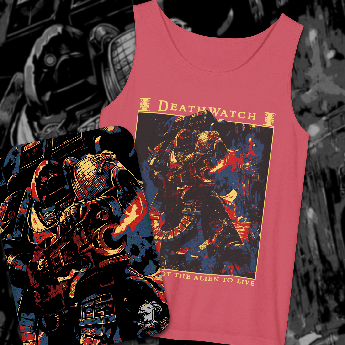 "Suffer not the alien to live" TankTop