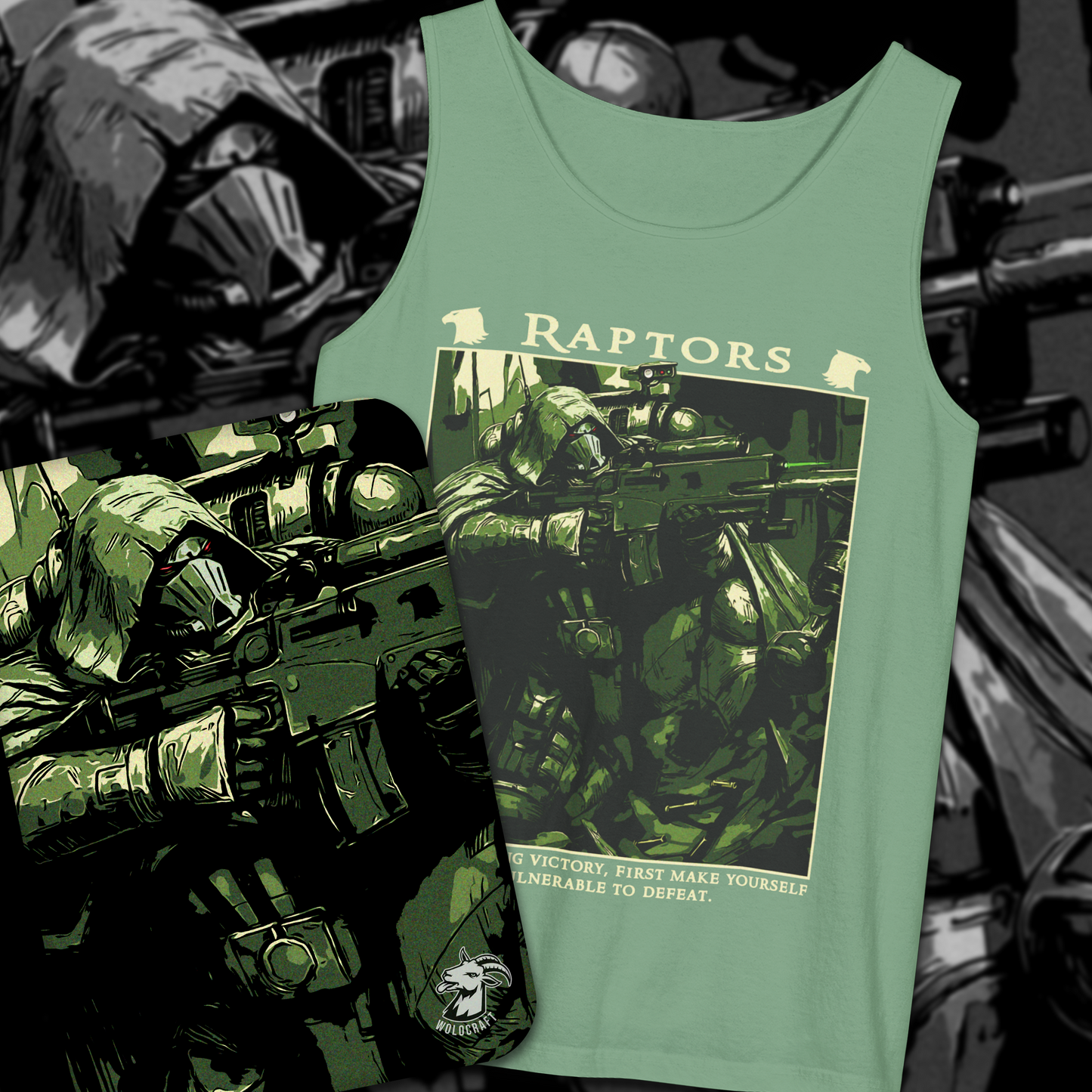 "Make Yourself Invulnerable to Defeat" Tank Top