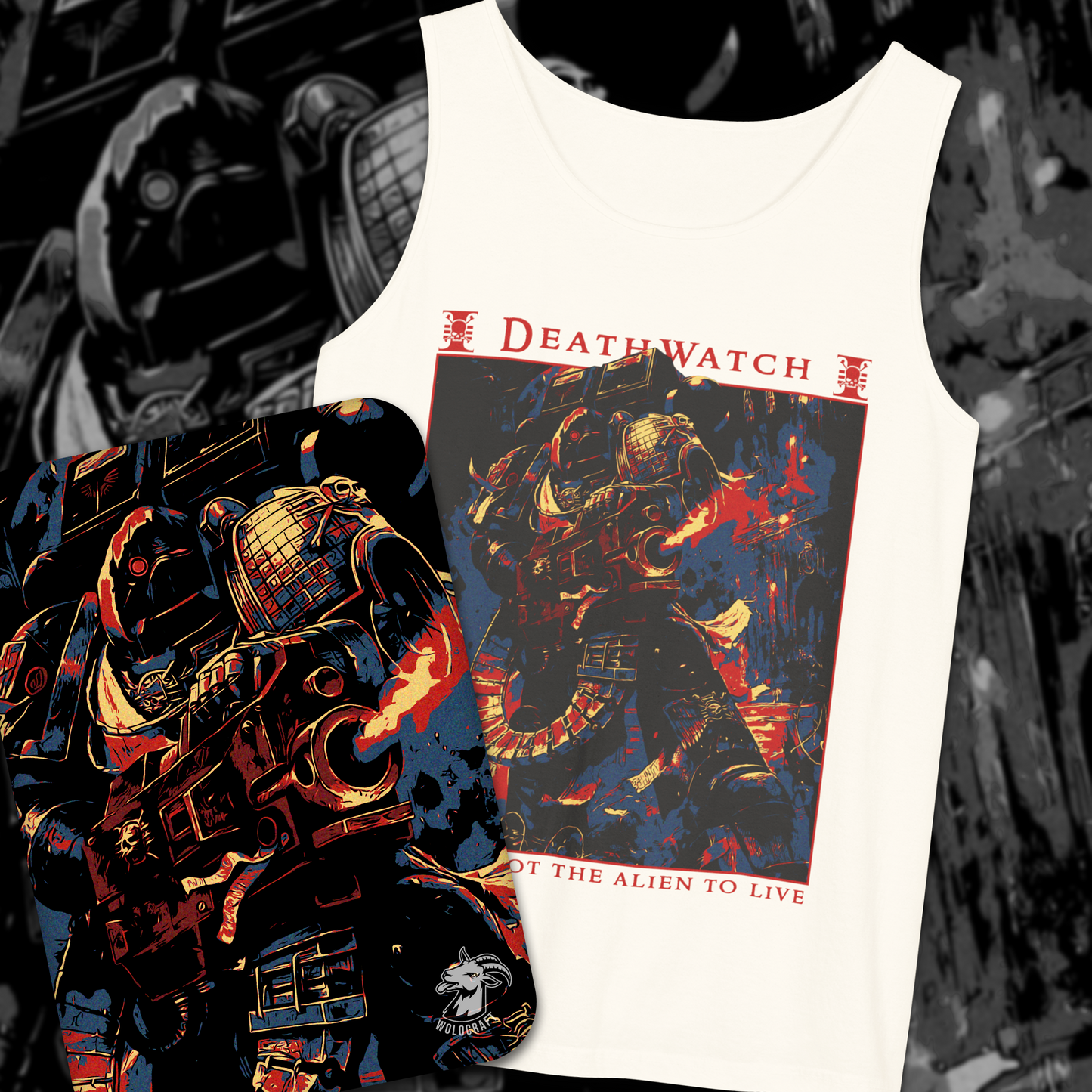 "Suffer not the alien to live" TankTop