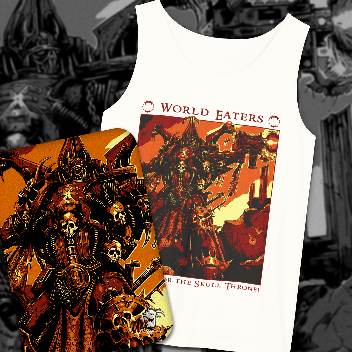 "Skulls For The Skull Throne" Tank Top