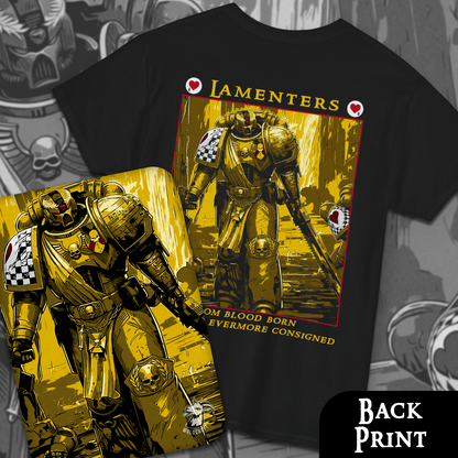 Lamenters - From Blood Born | Back Print T-Shirt
