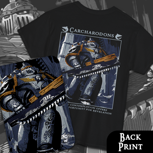 Carcharodons - Warhammer 40k | Back Print T- Shirt