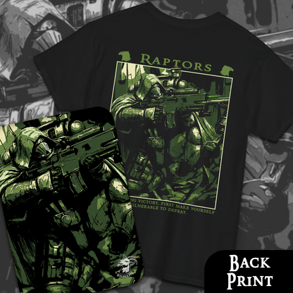 Raptos - Warhammer 40k | Back Print T-Shirt