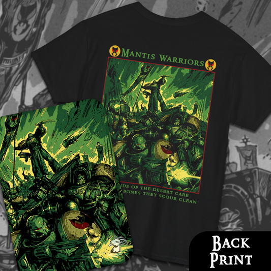 Mantis Warriors - Warhammer 40k | Back Print T-Shirt