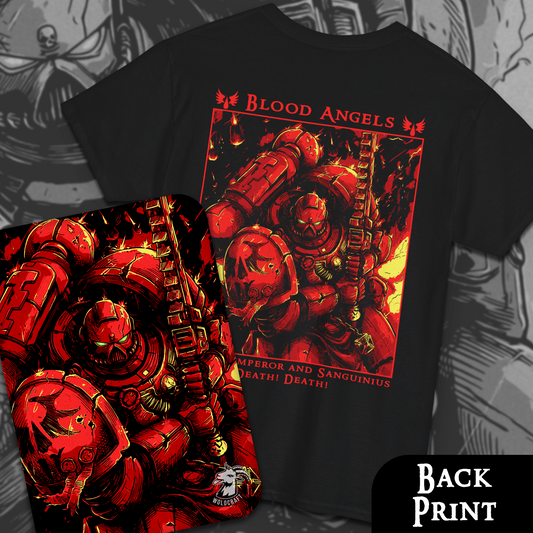 Blood Angels - Warhammer 40k | Back Print T-Shirt
