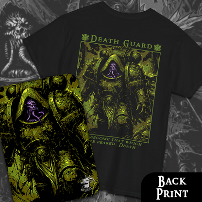 Death Guard - I Once Feared: Death | Back Print T-Shirt