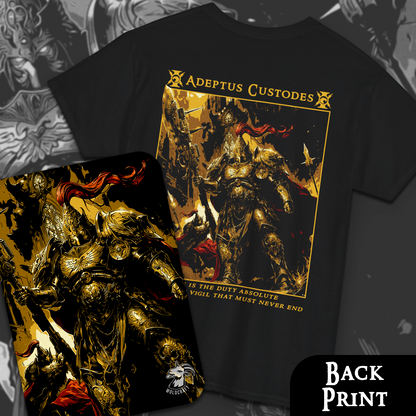 Adeptus Custodes - Warhammer40k | Back Print T-Shirt