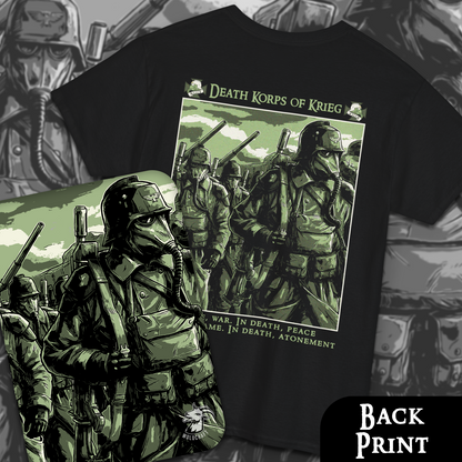 Death Korps of Krieg - Astra Militarum | Back Print T-Shirt