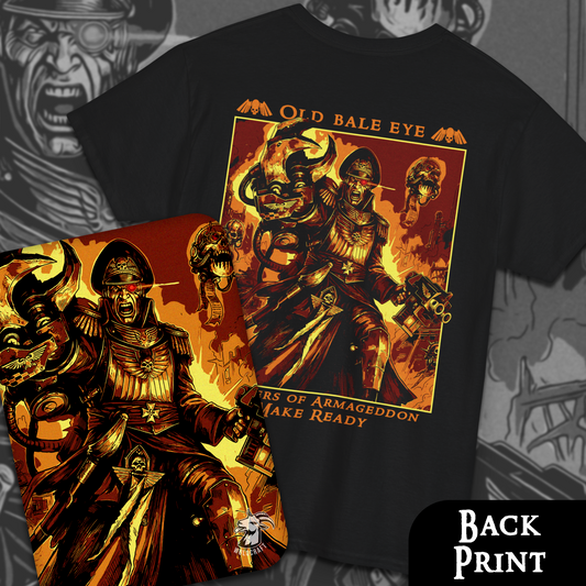 Sebastian Yarrick - Old Bale Eye | Back Print T-Shirt