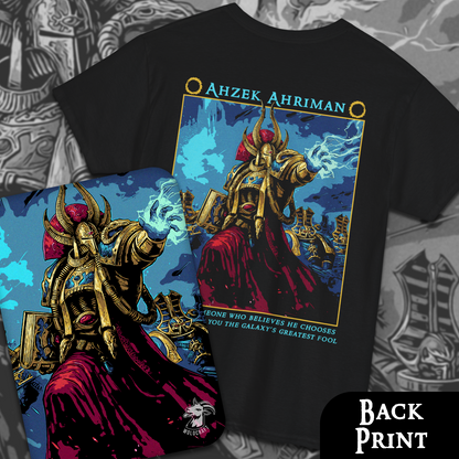 Ahzek Ahriman - Thousand Sons | Back Print T-Shirt