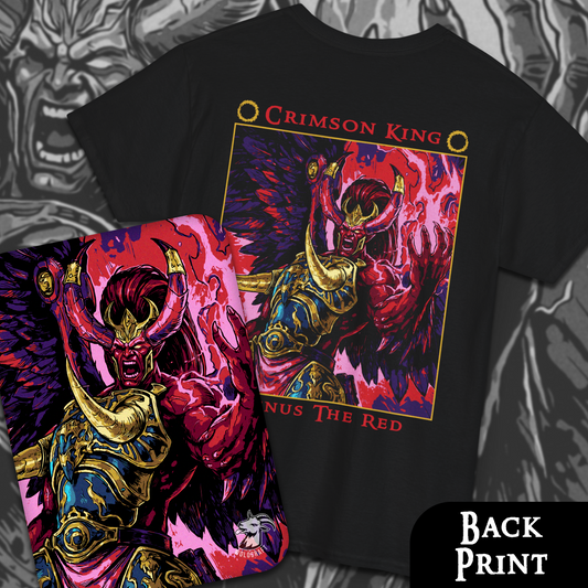 Magnus The Red - Crimson King | Back Print T-Shirt