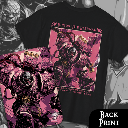Lucius The Eternal - Emperor's Children | Back Print T-Shirt
