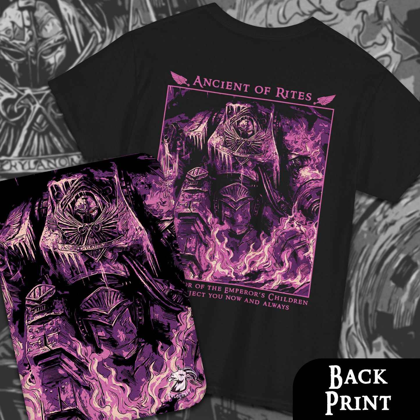 Rylanor - Ancient Of Rites | Back Print T-Shirt