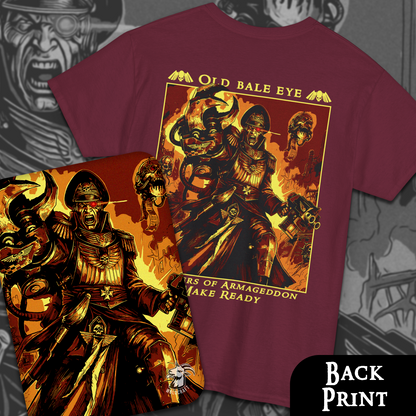 Sebastian Yarrick - Old Bale Eye | Back Print T-Shirt