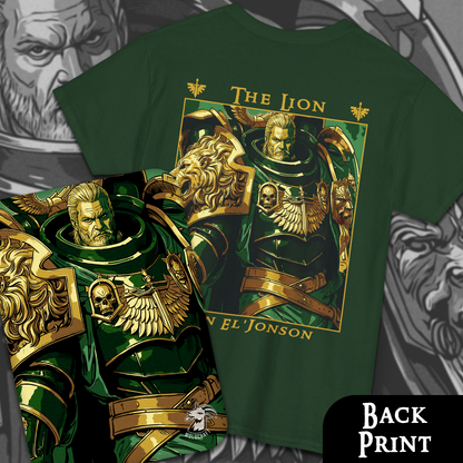 The Lion - Lion El'Jonson | Back Print T-Shirt