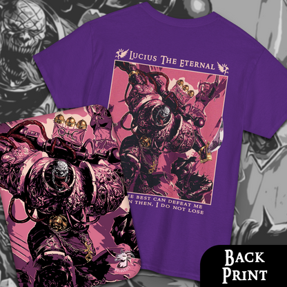 Lucius The Eternal - Emperor's Children | Back Print T-Shirt