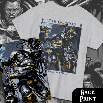 Ferrus Manus - The Gorgon | Back Print T-Shirt