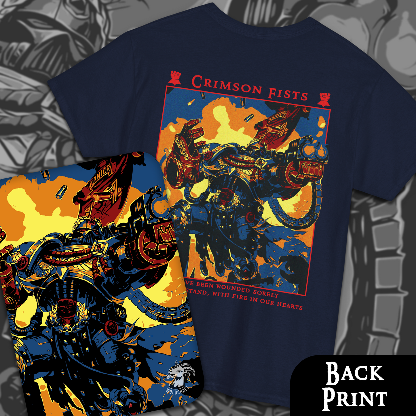 Crimson Fists - Warhammer 40k | T-Shirt