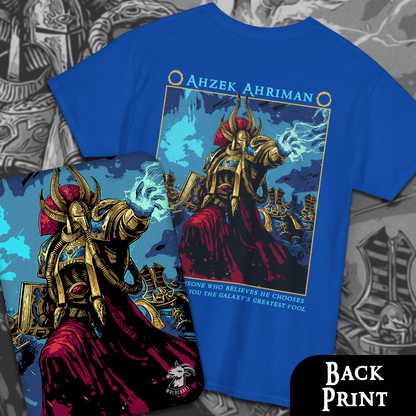 Ahzek Ahriman - Thousand Sons | Back Print T-Shirt